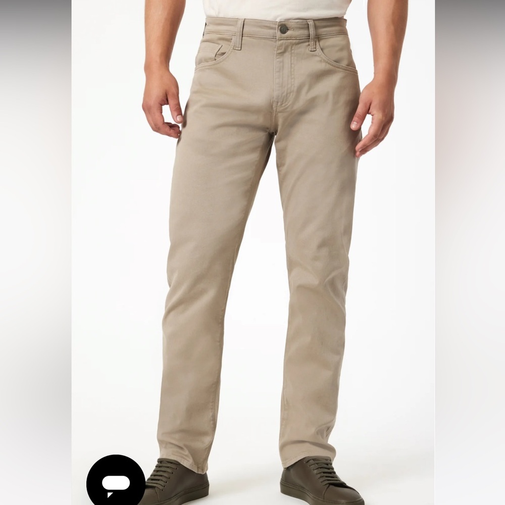 Mavi Zach Straight Leg Men’s Beige Casual Jeans 35x34